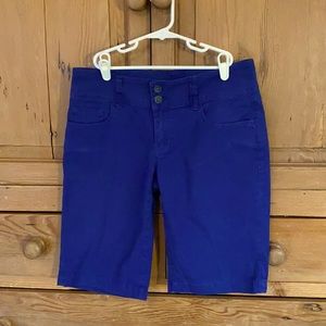 CaBi navy blue shorts size 4
